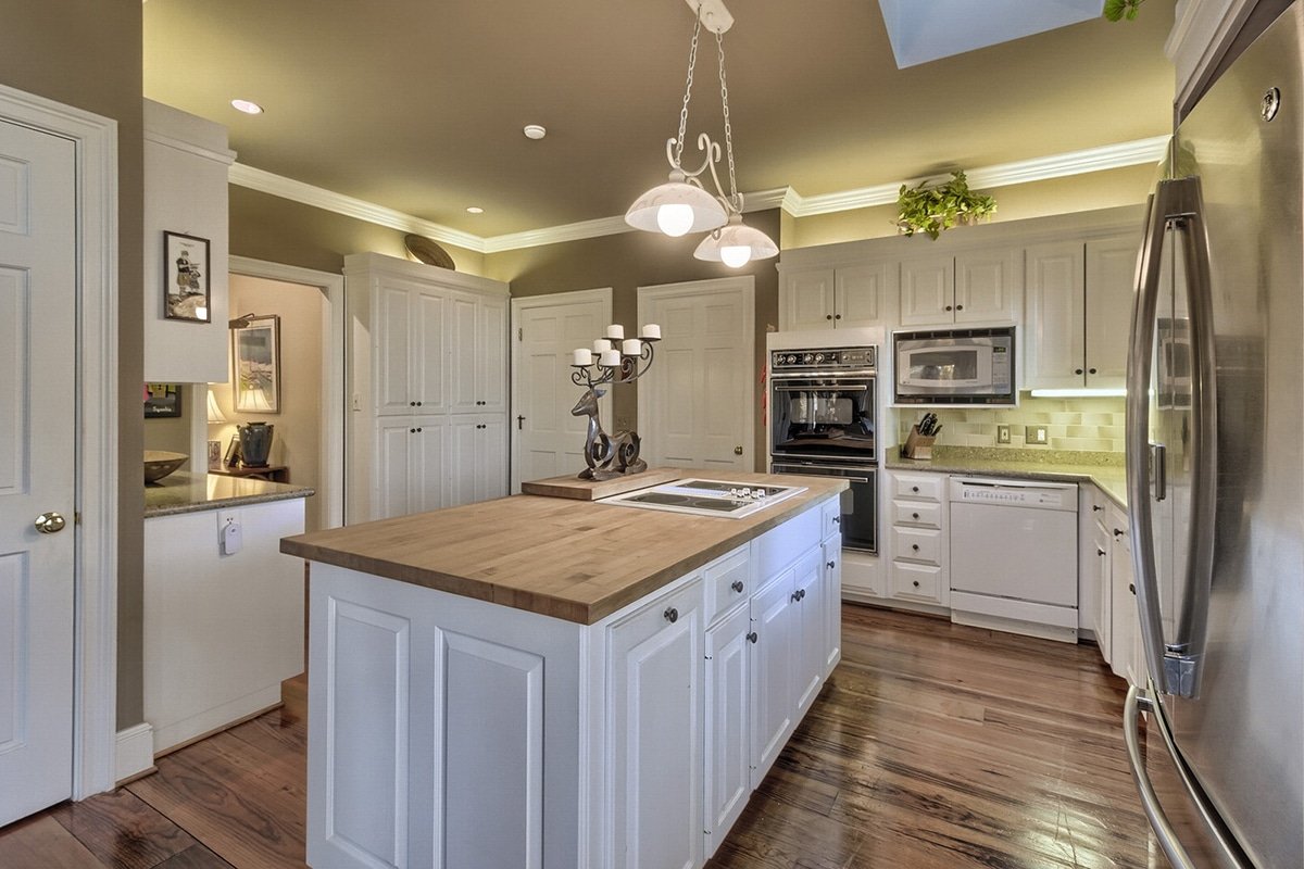 High-end Kitchen & Living Remodel in Omaha