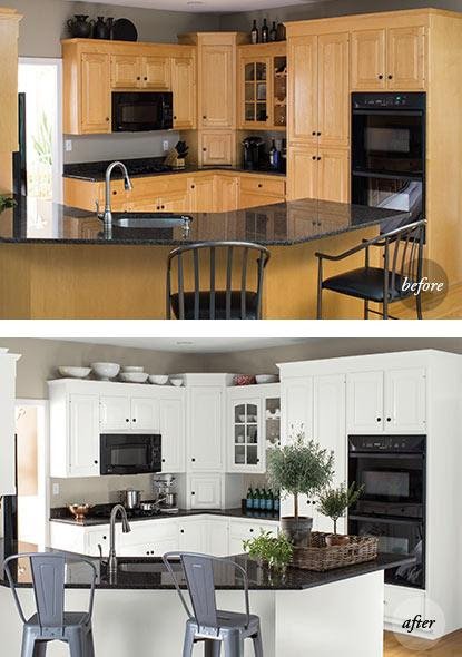 Painting Custom Cabinets